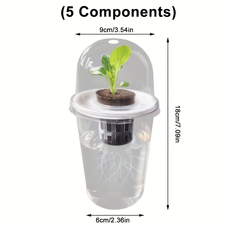 Plastic Hydroponic Seed Planti - Net Pot 3 Inch 评论和价格