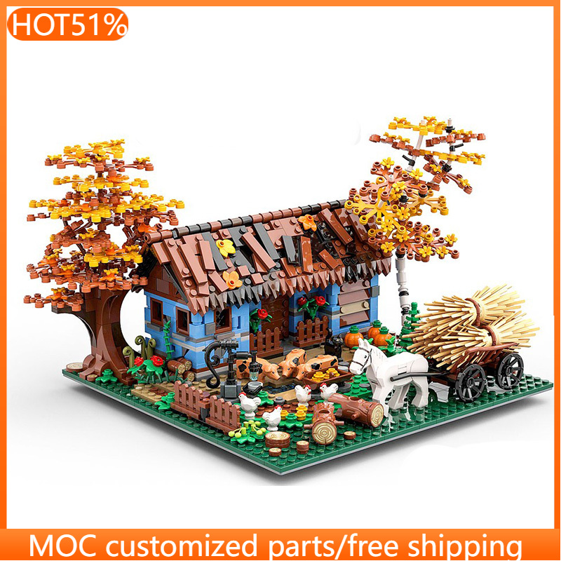 1120 PCS Urban Old Farm House  - Urban Farming Design 评论和价格