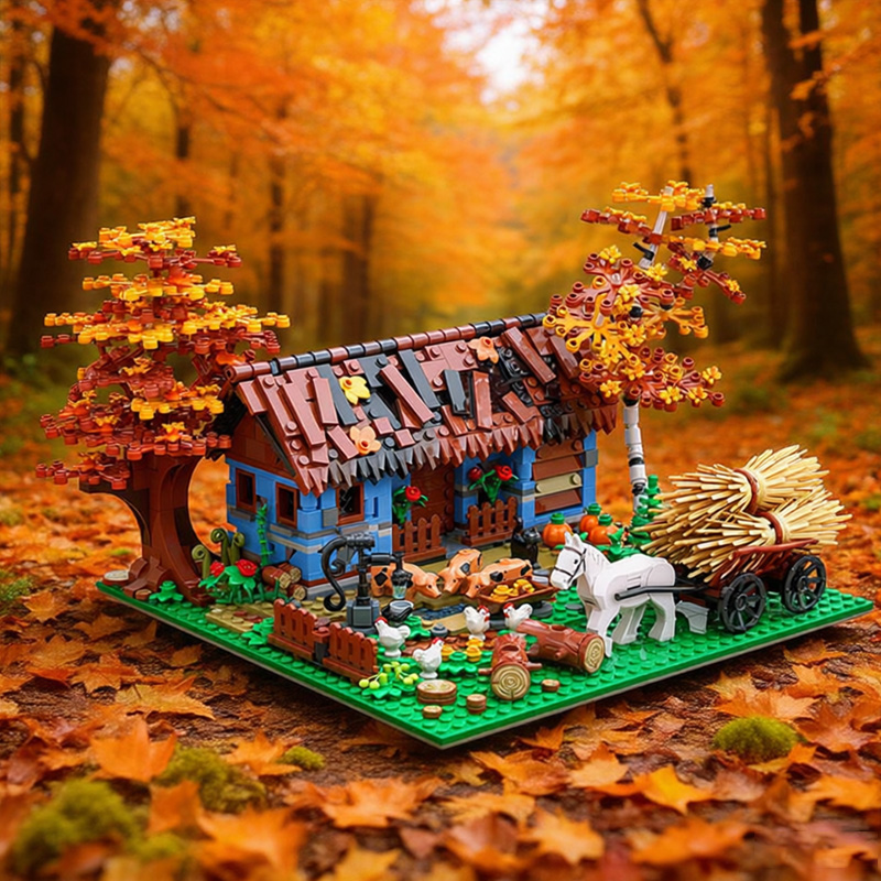 1120 PCS Urban Old Farm House  - Urban Farming Design 评论和价格